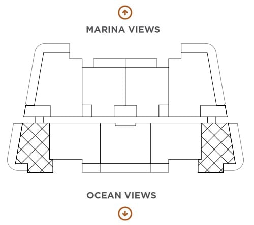 2-Bedroom Floorplate